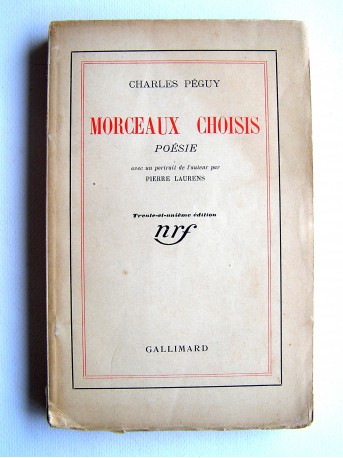 Charles Péguy - Morceaux choisis. Poésie