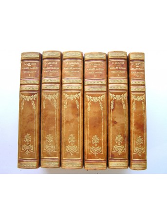 G. Lenotre - Vieilles maisons et vieux papiers. Complet des 6 Tomes