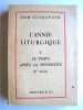 L'année liturgique. Tome 5. Le temps de la Pentecôte. 2ème partie