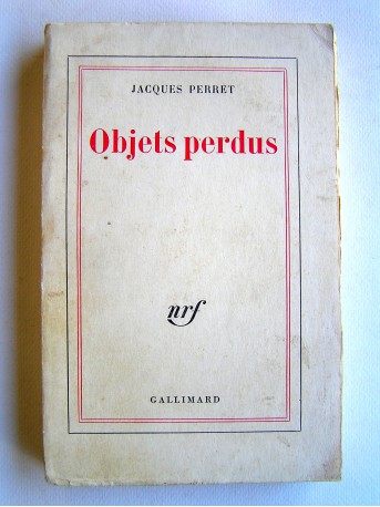 Jacques Perret - Objets perdus