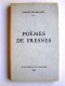 Robert Brasillach - Poèmes de Fresnes