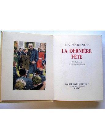 Jean de La Varende - La dernière fête