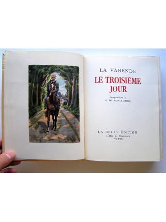 Jean de La Varende - Le troisième jour