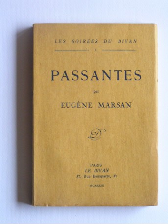 Eugène Marsan - Passantes