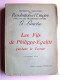 G. Lenotre - Les fils de Philippe-Egalité pendant la Terreur