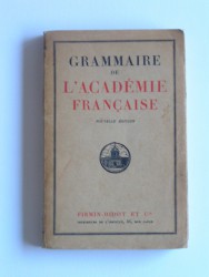 Grammaire de l'Académie Française