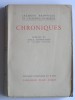 Jacques Bainville - Chroniques - Chroniques