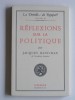 Jacques Bainville - Réflexions sur la politique - Réflexions sur la politique