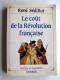 René Sédillot - Le coût de la Révolution française