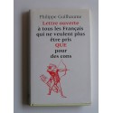 Philippe Guilhaume - Lettre ouverte aux Français qui ne veulent plus être pris pour des cons