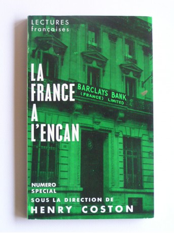 Henry Coston - La France à l'encan