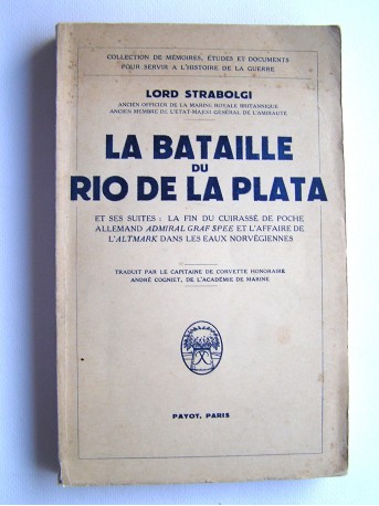 Lord Strabolgi - La bataille du Rio de La Plata