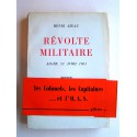 Henri Azeau - Révolte militaire. Alger, 22 avril 1961