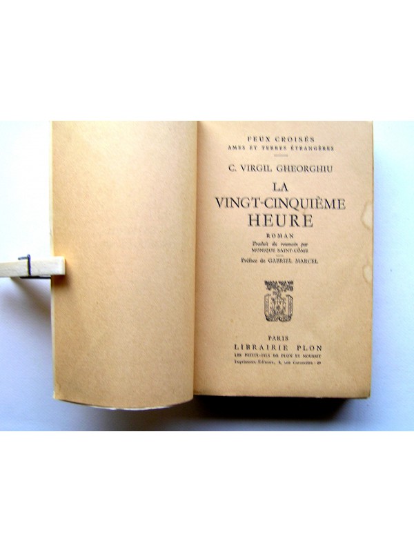 C. Virgil La vingtcinquième heure