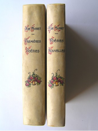 Alfred de Musset - Premières poésies. Poésies nouvelles. Oeuvres complètes. Tome 1&2