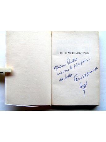 Georges Sauge - Echec au communisme