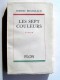 Robert Brasillach - Les sept couleurs