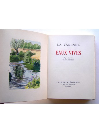 Jean de La Varende - Eaux vives