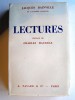Jacques Bainville - Lectures - Lectures