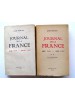 Alfred Fabre-Luce - Journal de la France. Tome 1: Mars 1939 - juillet 1940 & Tome 2: Aout 1940 - avril 1942