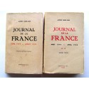 Alfred Fabre-Luce - Journal de la France. Tome 1: Mars 1939 - juillet 1940 & Tome 2: Aout 1940 - avril 1942