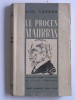 Géo London - Le procès de Charles Maurras