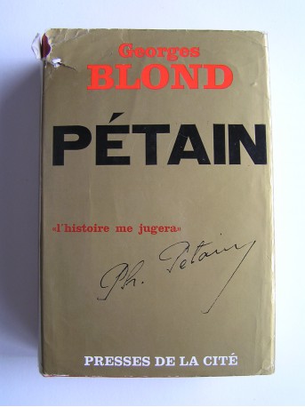 Georges Blond - Pétain