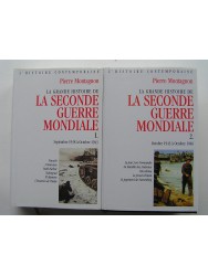 Pierre Montagnon - La grande histoire de la seconde guerre Mondiale. Tome 1et 2. Septembre 1938 - Octobre 1946