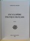 Emmanuel Ratier - Encyclopédie politique française. Tome 1