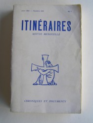 Itinéraires n°264. Chroniques et documents. Vingt ans après. 1962 - 1982