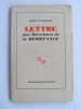 Jean Paulhan - Lettre aux directeurs de la Résistance - Lettre aux directeurs de la Résistance