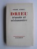 Drieu, témoin et visionnaire
