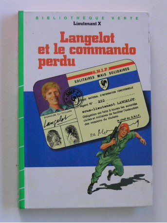 Lieutenant X (Vladimir Volkoff) - Langelot et le commando perdu