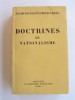 Jacques Ploncard d'Assac - Doctrines du nationalisme - Doctrines du nationalisme