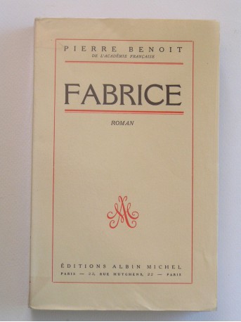 Pierre Benoit - Fabrice