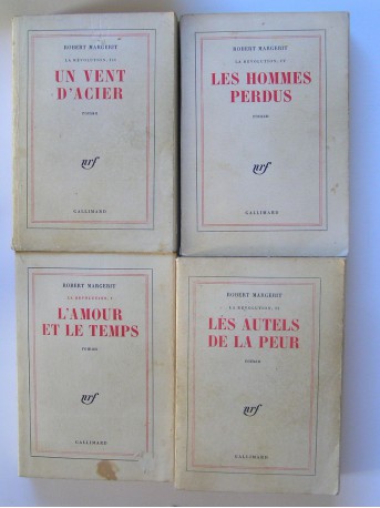 Robert Margerit - La révolution. Complet du tome 1 à 4.