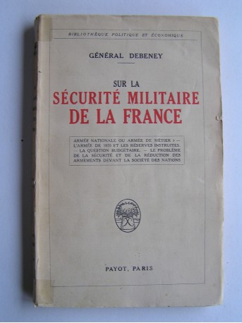 Général Debeney - Sur la sécurité de la France