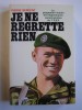 Pierre Sergent - Je ne regrette rien - Je ne regrette rien