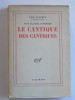 Le Cantique des cantiques. Paul Claudel interroge