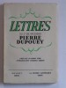 Lettres du Lt de vaisseau Pierre Dupouey
