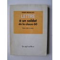 Robert Brasillach - Lettre à un soldat de la classe 60.