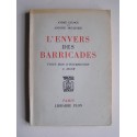 André Euloge et Antoine Moulinier - L'envers des Barricades. Vingt mois d'insurrection à Alger