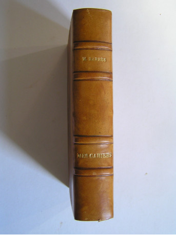 Maurice Barrès - Mes cahiers. Tomes 9. Février 1911 à décembre 1912