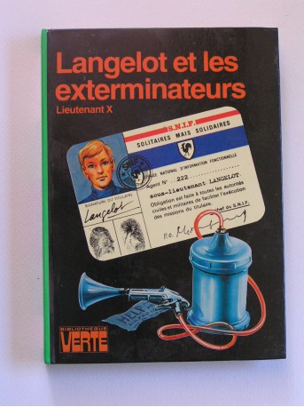 Lieutenant X (Vladimir Volkoff) - Langelot et les exterminateurs