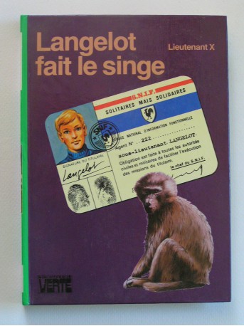 Lieutenant X (Vladimir Volkoff) - Langelot fait le singe