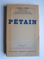 Général Laure - Pétain