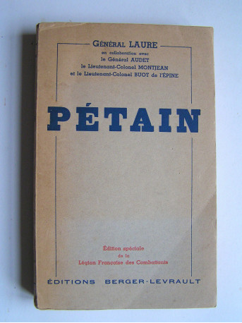 Général Laure - Pétain