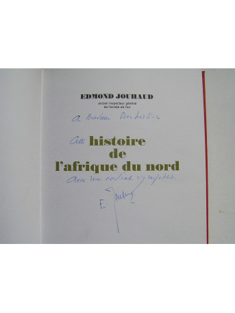 Général Edmond Jouhaud - Histoire de l'Afrique du Nord