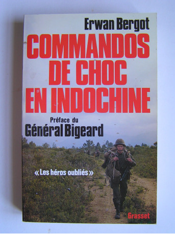 Erwan Bergot - Commandos de choc en Indochine. Les héros oubliés