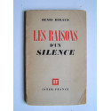 Henri Béraud - Les raisons d'un silence